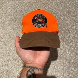Vintage Cabelas Two Tone Strapback Hunting Hat Cap